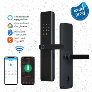 Дверной замок Volibel Bluetooth Smart Digital Lock M1 (Бэксет 65мм) (Умный дом)
